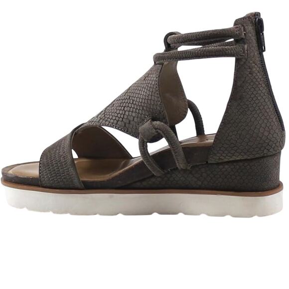 Diba True GREEN CLOVER Cushioned Wedge Sandal in Taupe US Size 11 or 12 New $119 - Picture 7 of 13